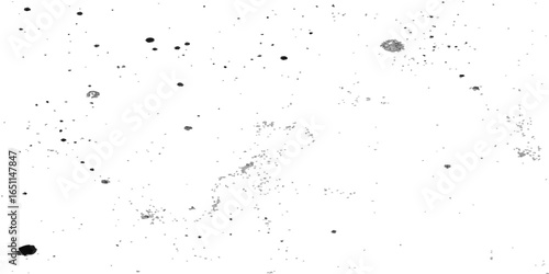 Dirty grunge design featuring a texture of black ink splashes and water drops on old paper, creating a textured, vintage wallpaper