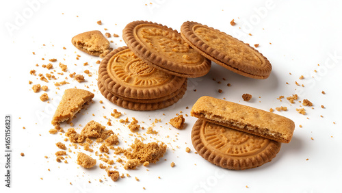 Crisp and Crumble: Flying Lotus Biscoff Cookies with Crunch Particles