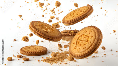 Crisp and Crumble: Flying Lotus Biscoff Cookies with Crunch Particles