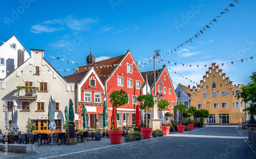The historic old town of Abensberg