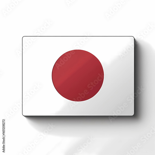 Free Download Japanese flag design with vibrant colors, representing pride, culture, and national identity - GFXLoad