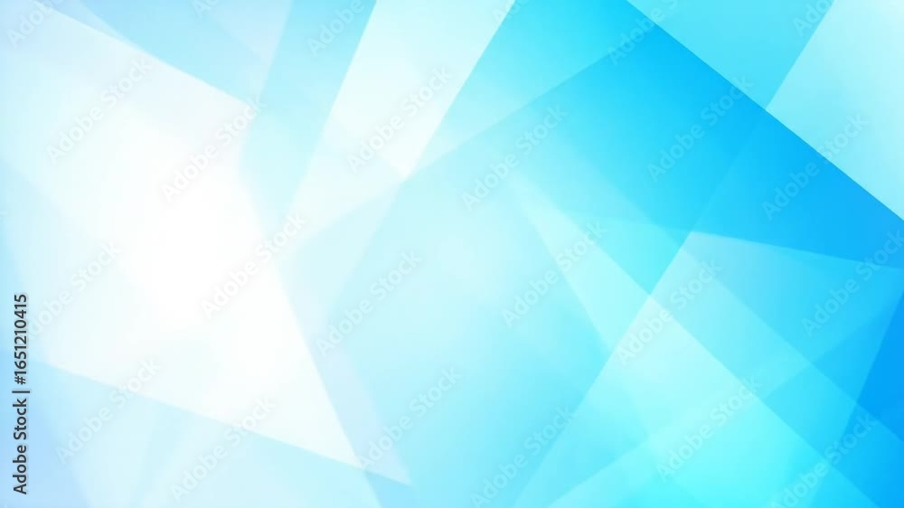 Abstract blue geometric background