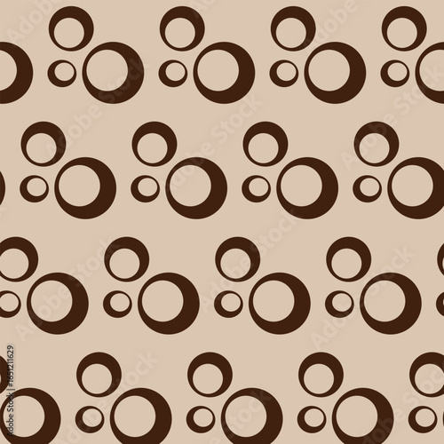 design vector art seamless pattern round pattern