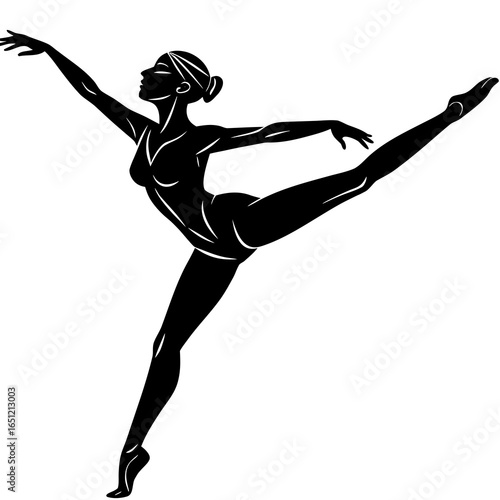 ballet dancer silhouette