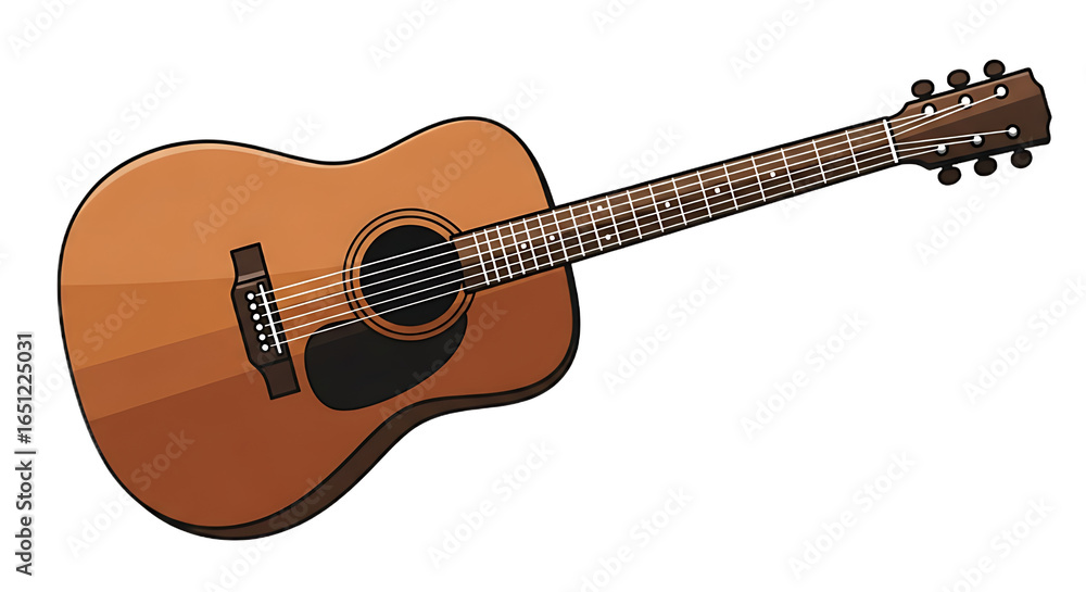 Obraz premium Acoustic guitar