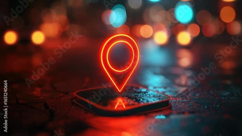 Wallpaper Mural A cell phone lying on a wet grassy surface, with raindrops glistening on the screen Torontodigital.ca