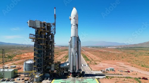 Rocket launch preparation