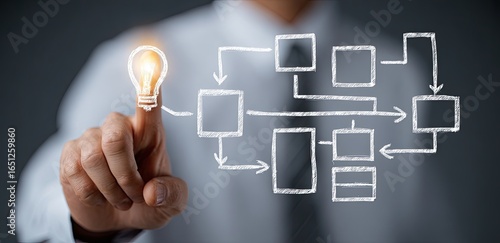 Business Process Flow with Idea