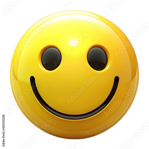 smiley face button