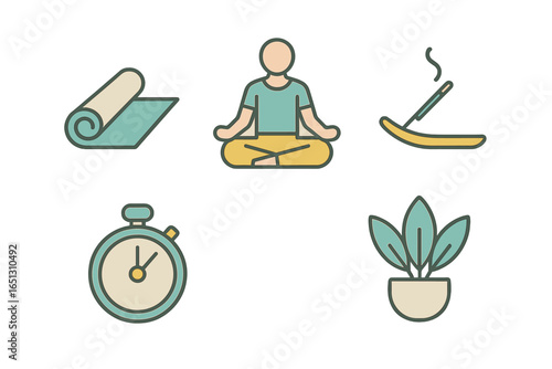Relaxation tools for mindful meditation practice at home