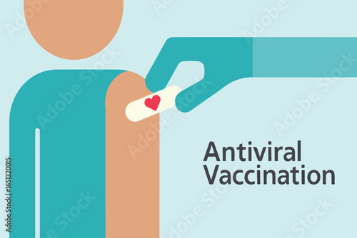 vector illustration background showcasing vaccine action immunity and overall health concepts with vibrant colors