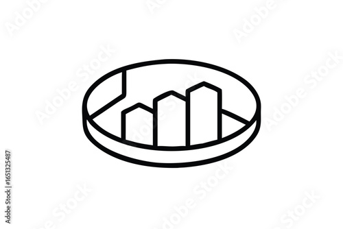 business graph icon vector icon art