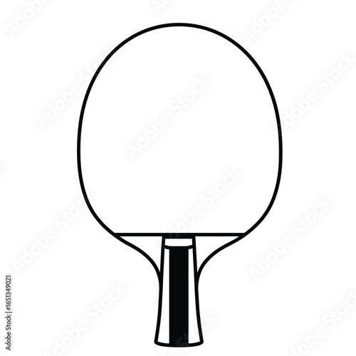 Ping pong paddle table tennis