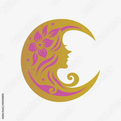 Beautician logo parlar logo design