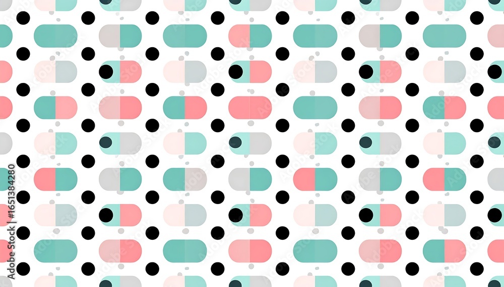 Pill Pattern Background Pill Pattern Background