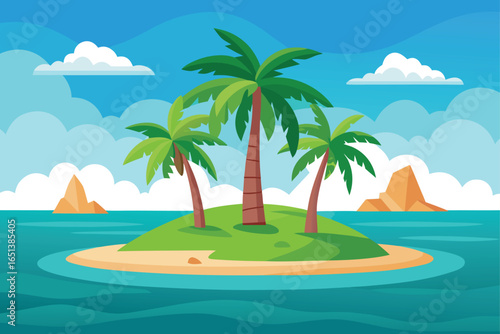 Vibrant Coral Reef with Tropical Fish Underwater