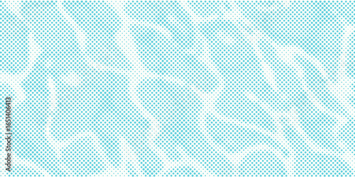 Blue and white water ripples light surface overlay background. 3d clear ocean surface pattern with reflection effect backdrop. Marble desaturated texture.