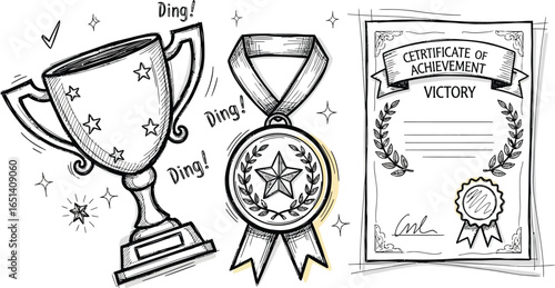 Celebrating Success: Trophies, Ribbons, and More