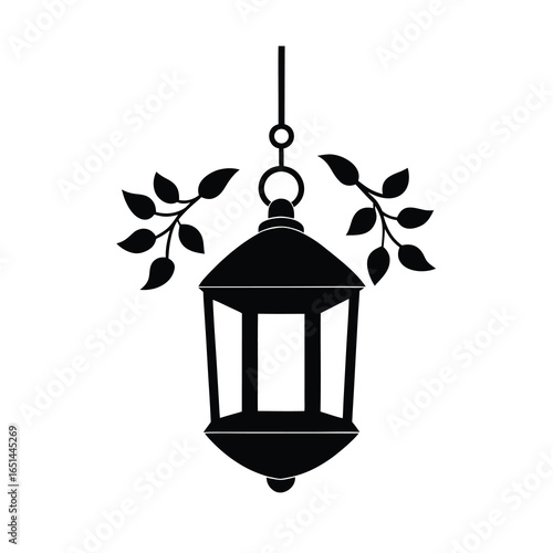 Vector art of black and silhouette of a vintage telephone with a receiver, isolated