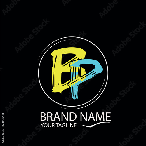 BP MODERN CLASSIC COOL LOGO DESIGN