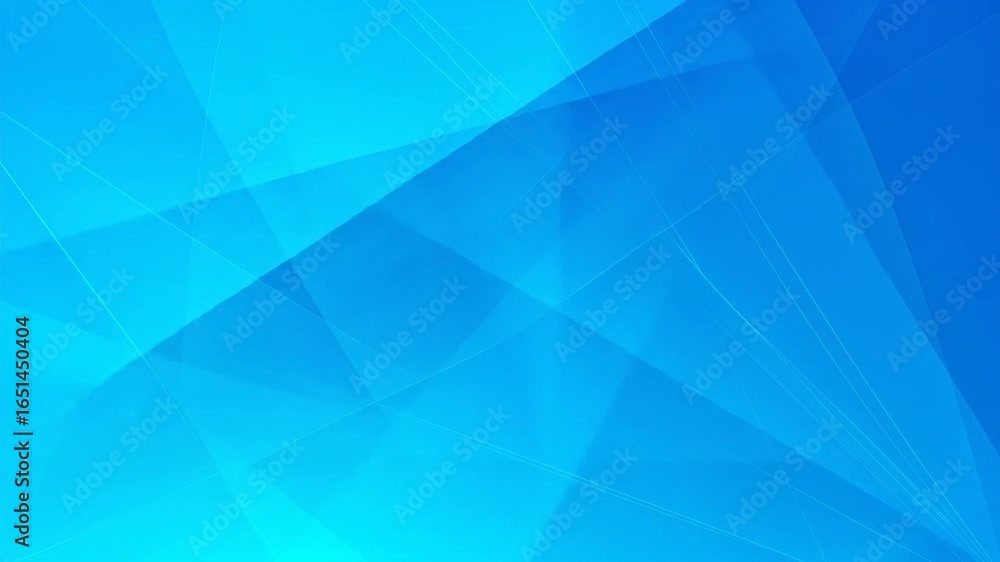 Abstract blue geometric design