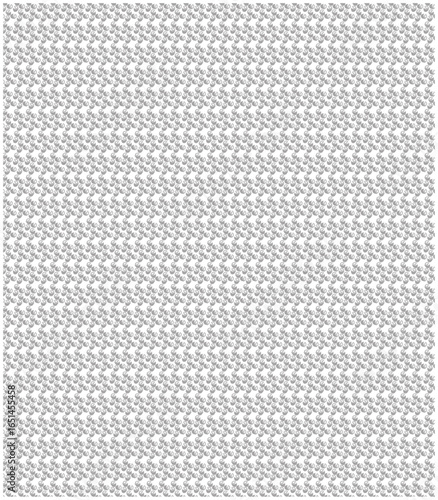 Black houndstooth seamless geometric pattern, repeating textile texture, decorative abstract check design for wallpaper, wrapping, or digital background