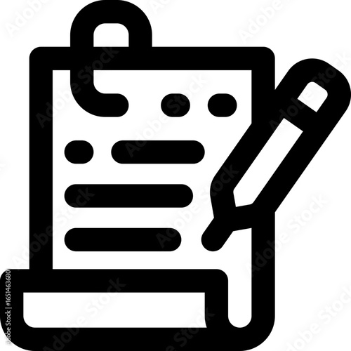 test line icon. Clean and minimalist vector icon for websites, mobile apps, presentations, and logos. Fully scalable and customizable for any project.