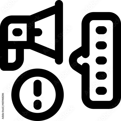 evaluation line icon. Clean and minimalist vector icon for websites, mobile apps, presentations, and logos. Fully scalable and customizable for any project.