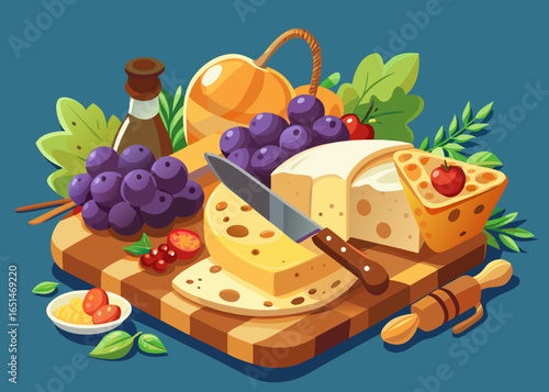 Vector Cheese – Dairy, Snacks, and Culinary Design