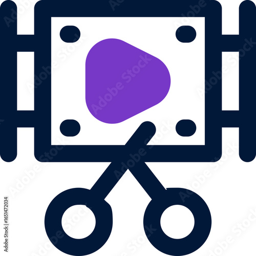 editing duotone icon. Sleek and modern vector icon for websites, mobile apps, marketing materials, and corporate design. Fully scalable and ready to use.