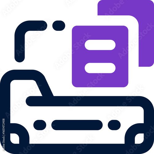 document file duotone icon. Sleek and modern vector icon for websites, mobile apps, marketing materials, and corporate design. Fully scalable and ready to use.