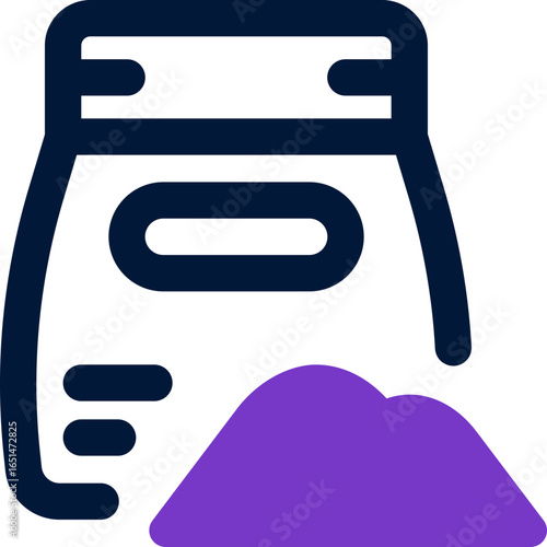 powder duotone icon. Sleek and modern vector icon for websites, mobile apps, marketing materials, and corporate design. Fully scalable and ready to use.