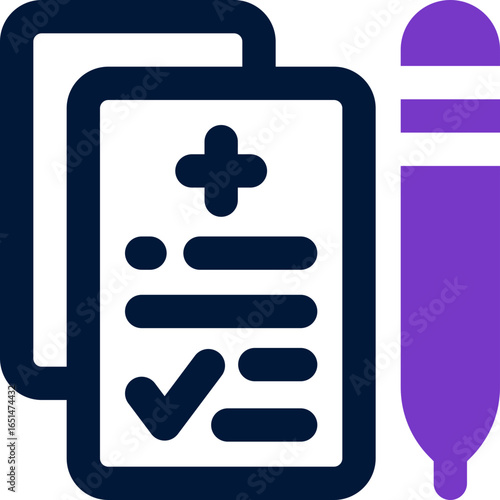 plan duotone icon. Sleek and modern vector icon for websites, mobile apps, marketing materials, and corporate design. Fully scalable and ready to use.