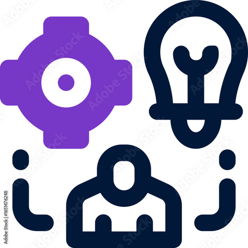 implementation duotone icon. Sleek and modern vector icon for websites, mobile apps, marketing materials, and corporate design. Fully scalable and ready to use.
