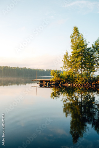 Silent Lake in Sweden