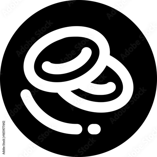 red blood cell glyph icon. Strong and solid vector icon for websites, mobile interfaces, presentations, and visual branding. High quality and easy to edit.