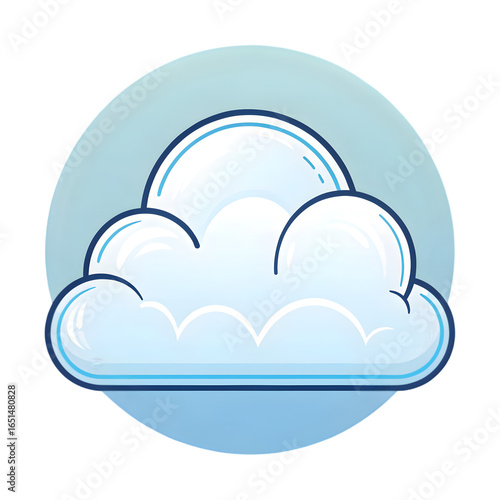 Stunning Cloud Icon: Pixel Art Design for Websites & Apps