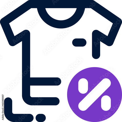 clothes duotone icon. Sleek and modern vector icon for websites, mobile apps, marketing materials, and corporate design. Fully scalable and ready to use.