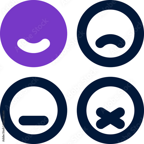 emotion duotone icon. Sleek and modern vector icon for websites, mobile apps, marketing materials, and corporate design. Fully scalable and ready to use.
