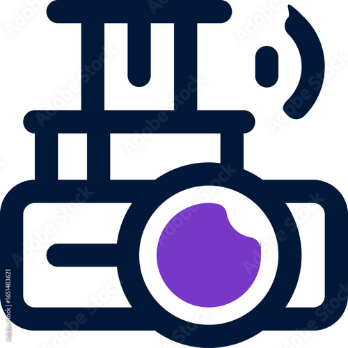 projector duotone icon. Sleek and modern vector icon for websites, mobile apps, marketing materials, and corporate design. Fully scalable and ready to use.