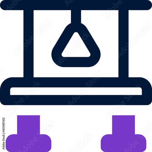 exercise duotone icon. Sleek and modern vector icon for websites, mobile apps, marketing materials, and corporate design. Fully scalable and ready to use.