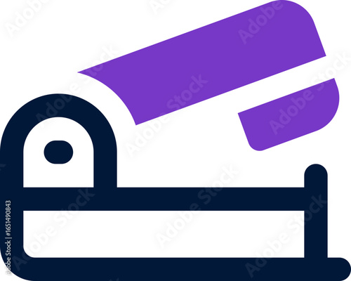 stapler duotone icon. Sleek and modern vector icon for websites, mobile apps, marketing materials, and corporate design. Fully scalable and ready to use.