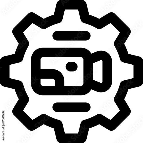 setting line icon. Clean and minimalist vector icon for websites, mobile apps, presentations, and logos. Fully scalable and customizable for any project.