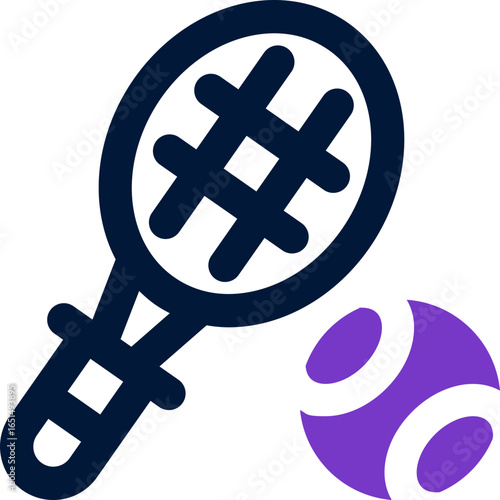 tennis duotone icon. Sleek and modern vector icon for websites, mobile apps, marketing materials, and corporate design. Fully scalable and ready to use.