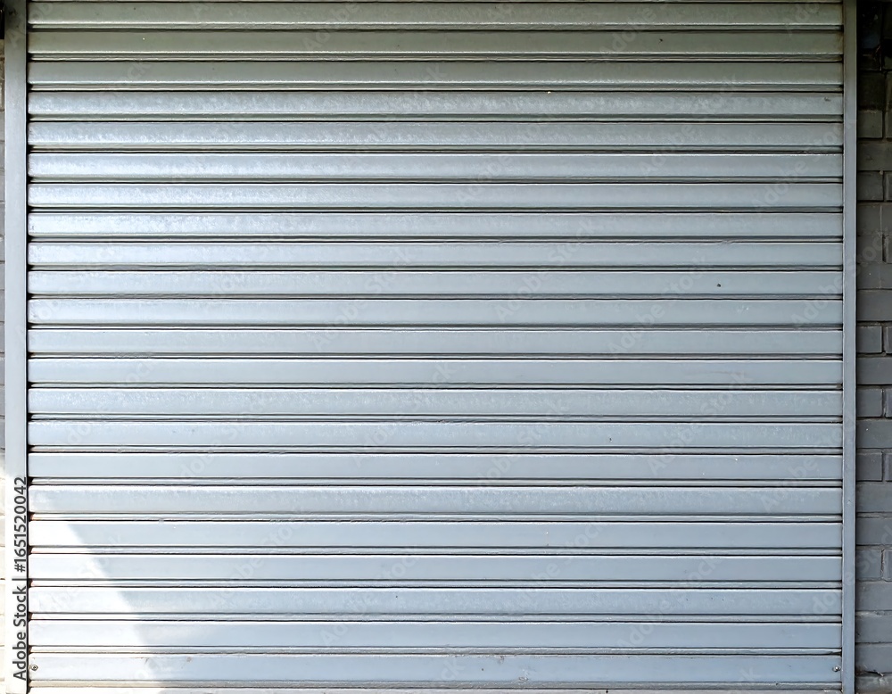 Fototapeta premium Metal Shutter Exterior