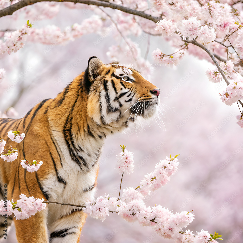 Obraz premium tiger in the forest