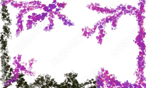 Abstract color background with water color and copy space for text