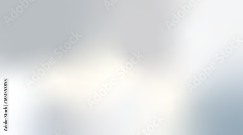 Silver foil background with metal mirror texture. Chrome gradient surface with light gloss. Vector aluminum grey sheet with reflection.