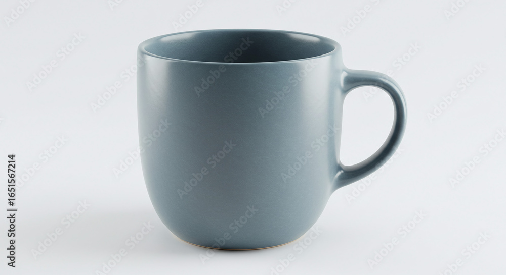 A Detailed View of a Gray Ceramic Mug Perfect for Cozy Mornings and Warm Beverages, Revealing Subtle Textures and Simple Design. A Detailed View of a Gray Ceramic Mug Perfect for Cozy Mornings and Warm Beverages, Revealing Subtle Textures and Simple Design.