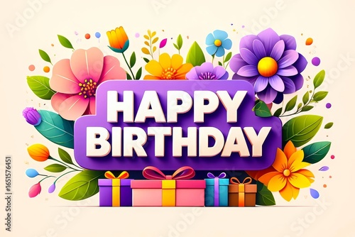 Free happy birthday wishes post message card celebration.